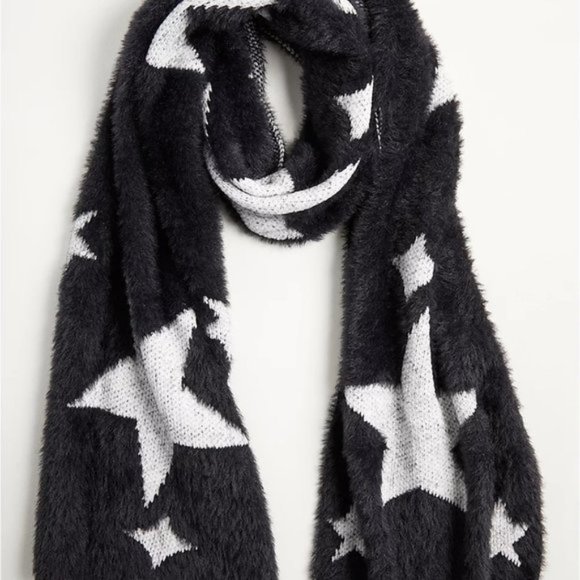 Torrid Star scarf black and white - Picture 2 of 7
